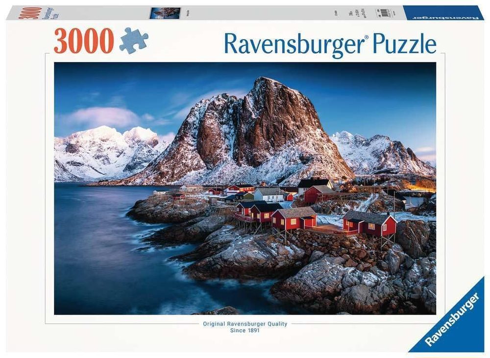 Ravensburger - Puzzle 3000 Piezas Hamnoy, Lofoten, Puzzle Adultos 121x80 cm