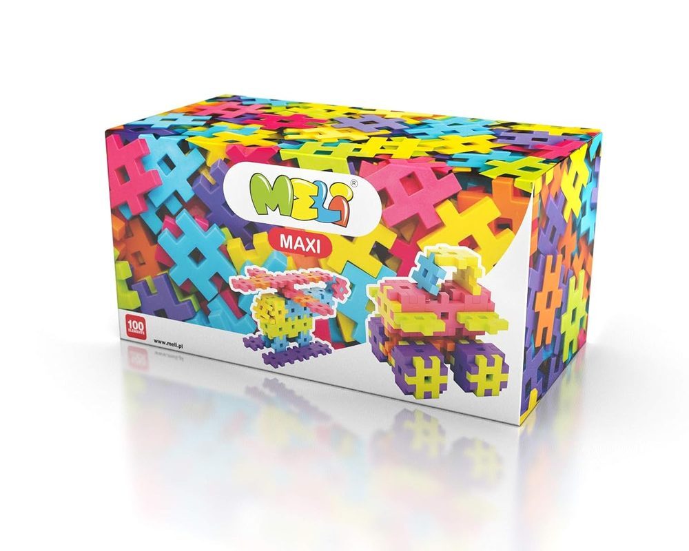 Meli Maxi 100 piezas · bloques de construcción (ref. 67113)