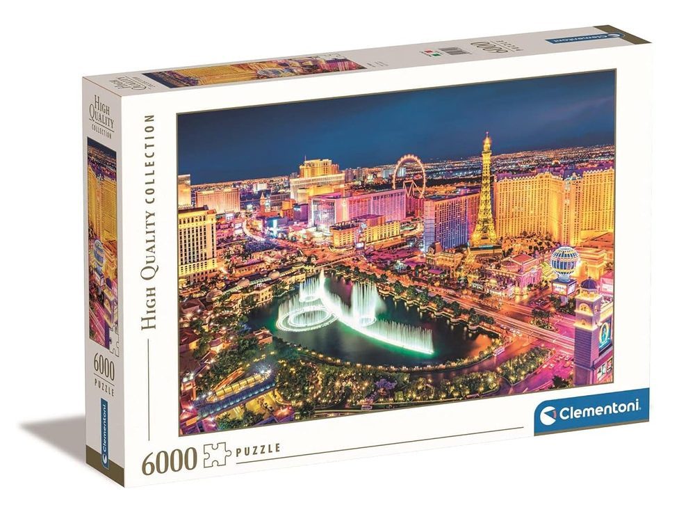 Clementoni - Las Vegas - Puzzle de 6000 Piezas (36528)