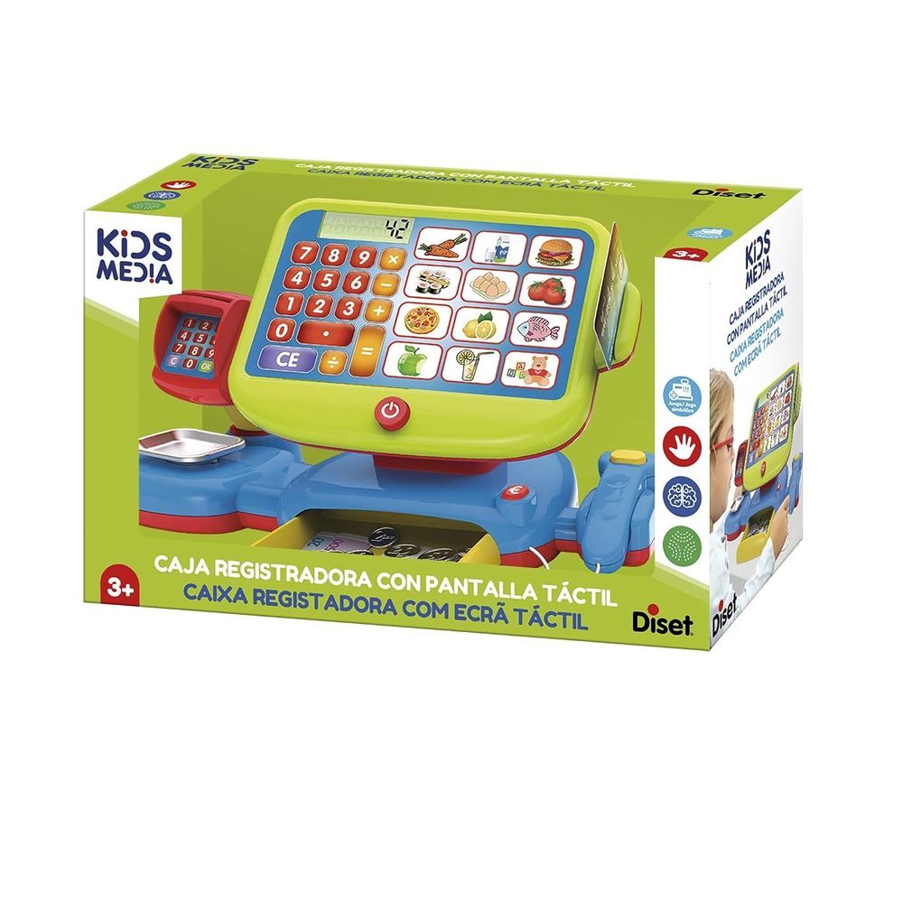 Diset - Caja registradora, Juguete Que estimula el Juego simbólico para niños a Partir de 3 años