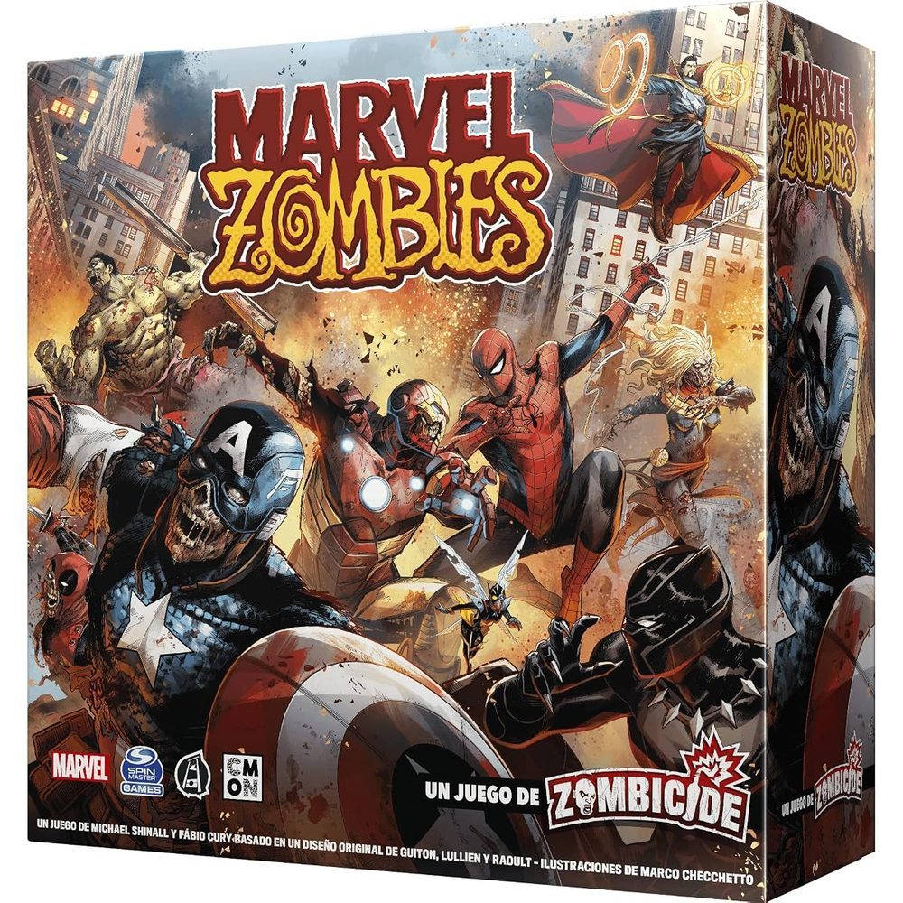 CMON | Marvel Zombies | Sé un Héroe Zombificado en el Apocalipsis Zombi