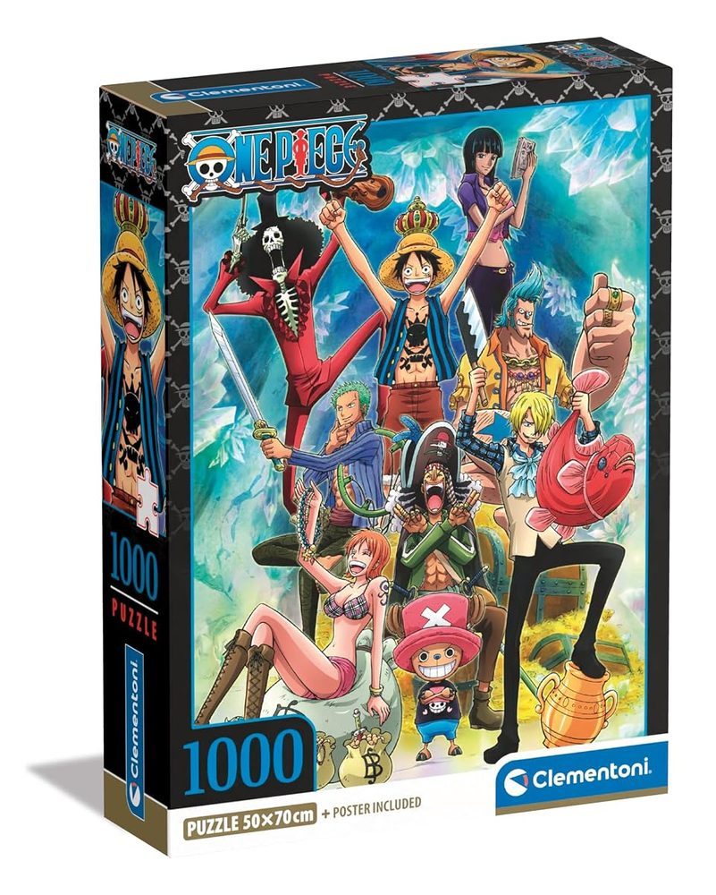 Clementoni 39920 Puzzle de una Pieza de 1000 Piezas para Adultos y niños de 14 años, Juego de Habilidad para Toda la Familia, Fabricado en Italia