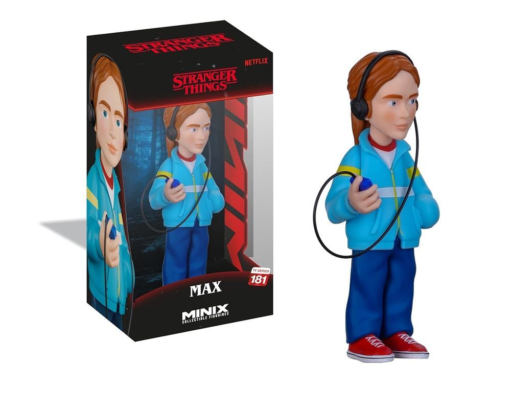 MINIX - TV Series #181 - Stranger Things - MAX Headphones - Figura Coleccionable de 12 cm