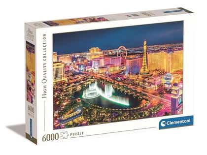 Clementoni - Las Vegas - Puzzle de 6000 Piezas (36528)